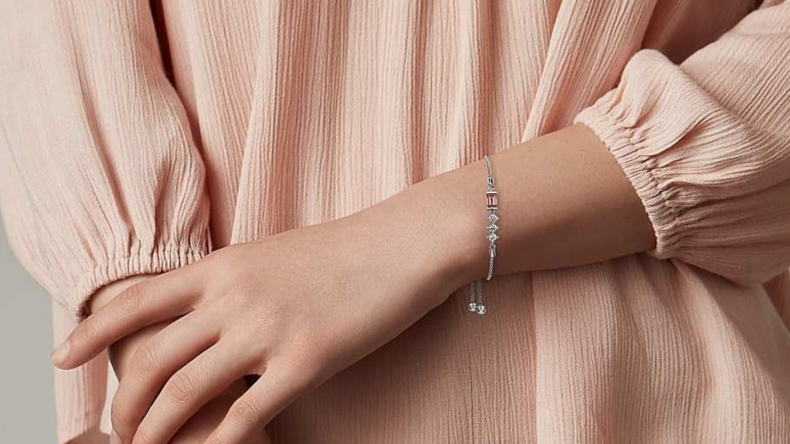 Blue Nile Diamond Baguette Bar Bolo