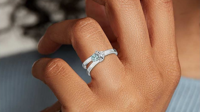 Blue Nile Diamond Round Cluster Ring