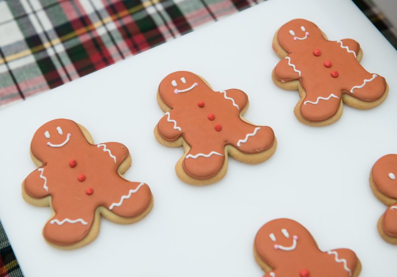 Gingerbread cookies in New York City 2017