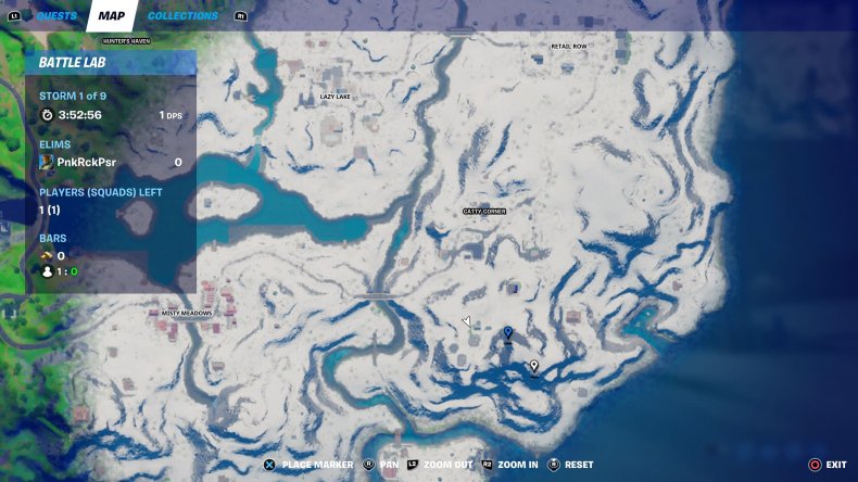 fortnite snowmando outpost location 1