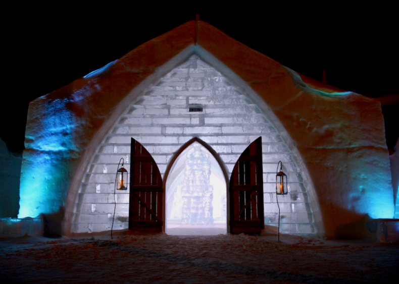 Hôtel de Glace in Saint-Gabriel-de-Valcartier, Canada