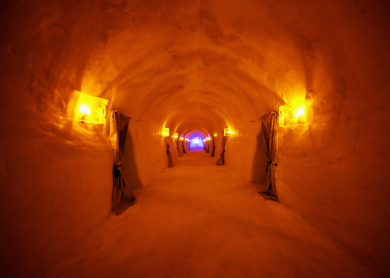 Sorrisniva Igloo Hotel in Finnmark, Norway