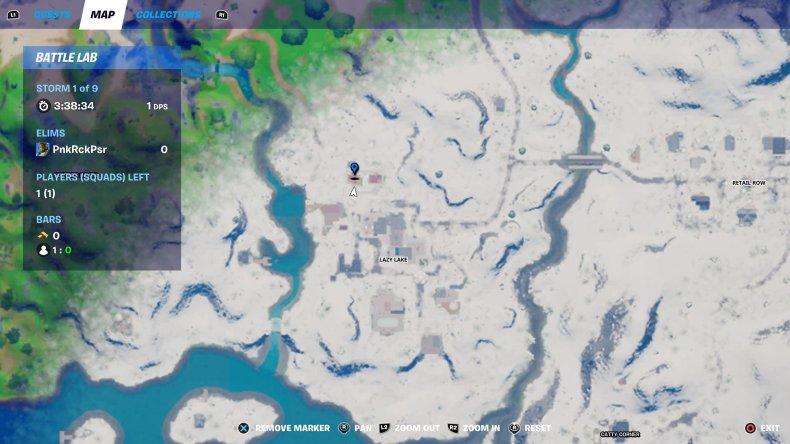 fortnite nutcracker statue location 7 map