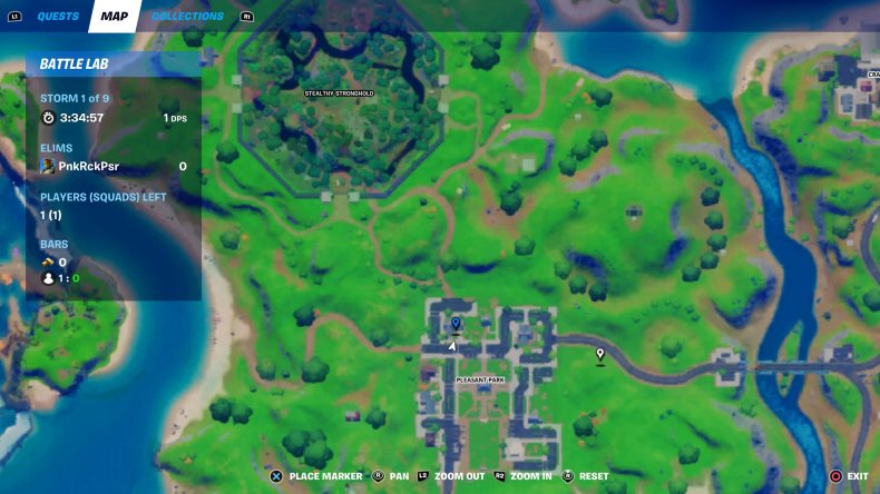 fortnite nutcracker statue location 6 map