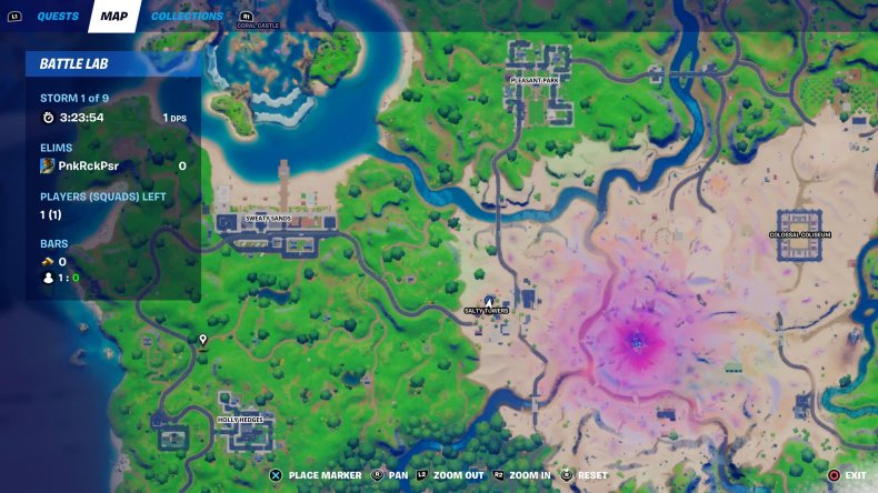 fortnite nutcracker statue location 3 map