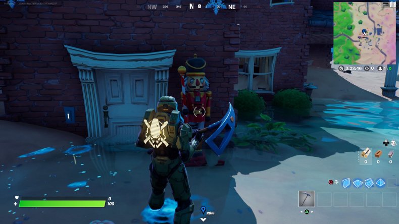 fortnite nutcracker statue location 3 gameplay