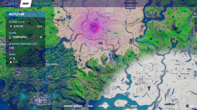 fortnite nutcracker statue location 89 map
