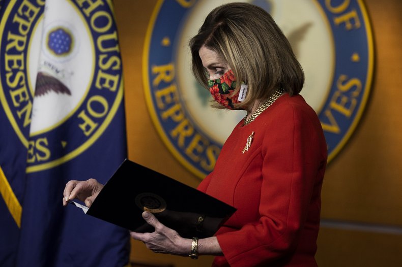 pelosi at press conference on capitol hill