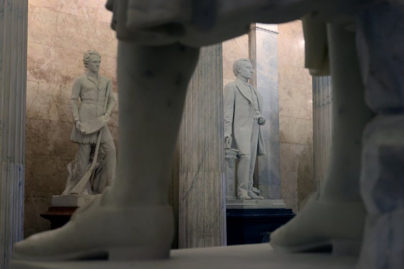 Capitol statues