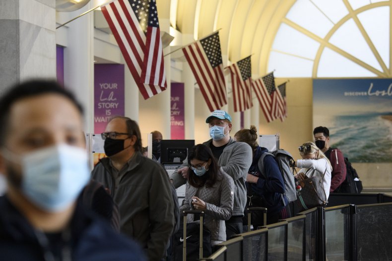 Holiday TSA Line