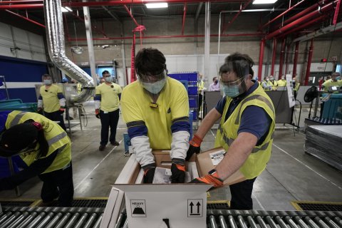 Pfizer manufacturing plant in Michigan