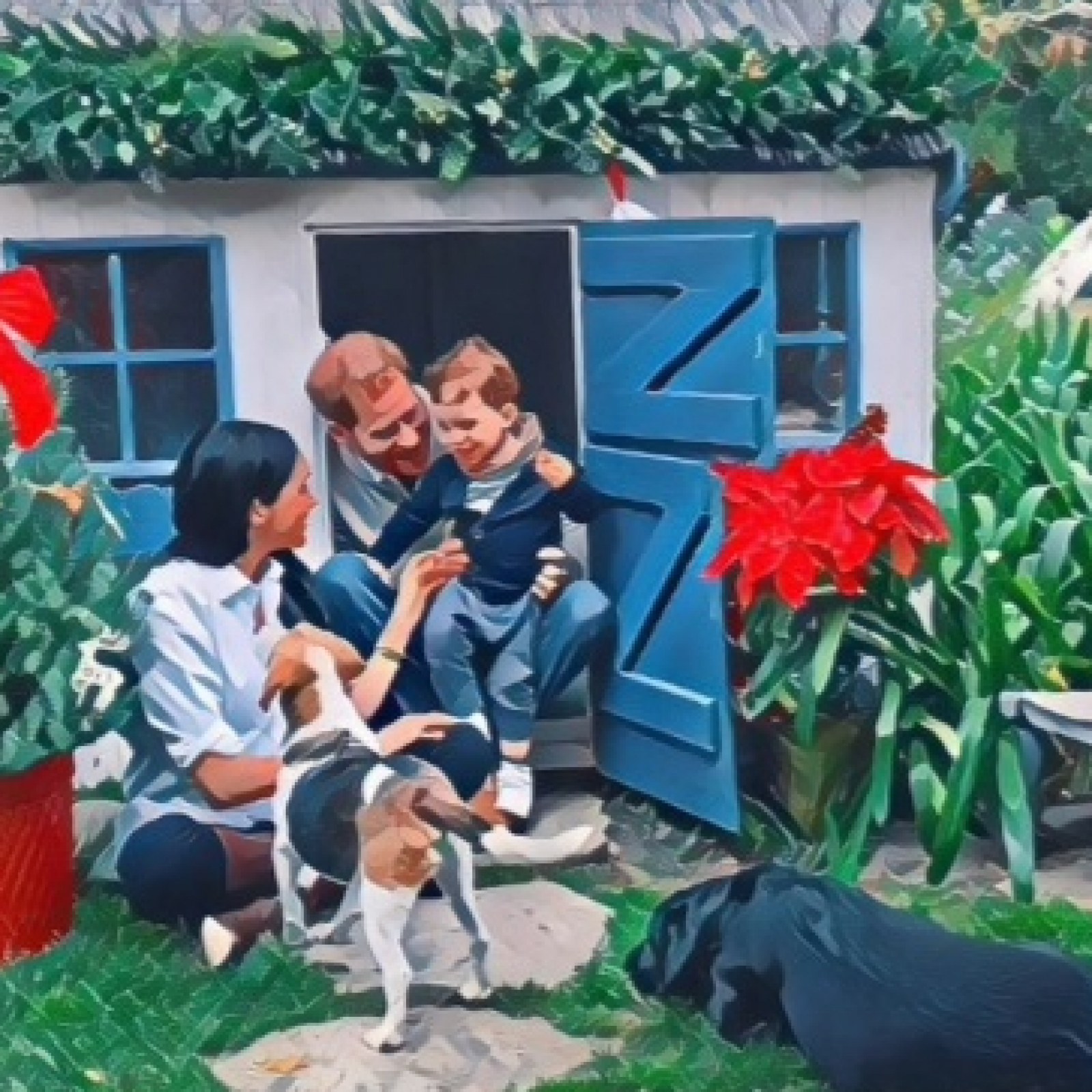 What Meghan Markle And Prince Harry S Christmas Card Reveals What Meghan Markle And Prince Harry S Christmas Card Reveals