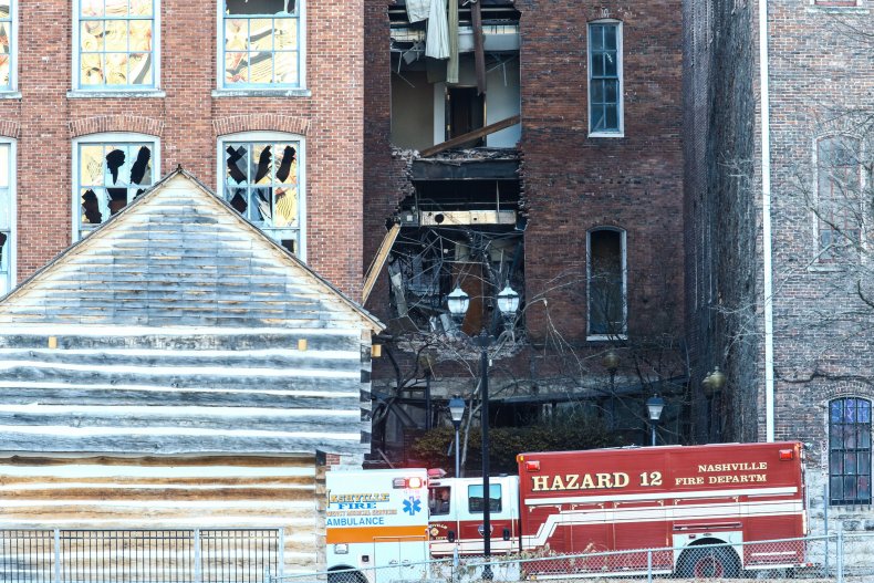 Nashville Explosion Human Remains