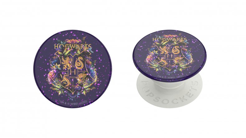 Glitter Hogwarts Floral PopGrip PopSockets