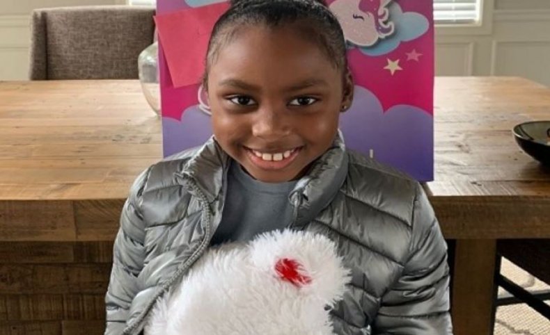 Seven-year-old Kennedy Maxie