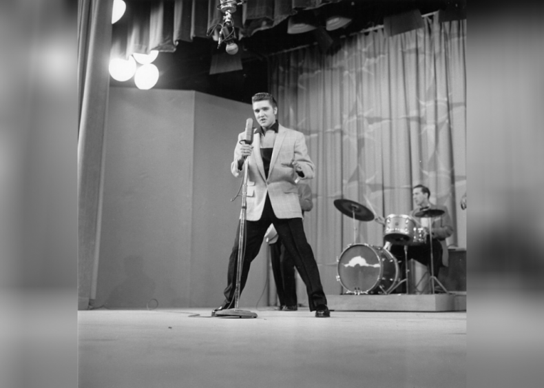 The world meets the top half of Elvis