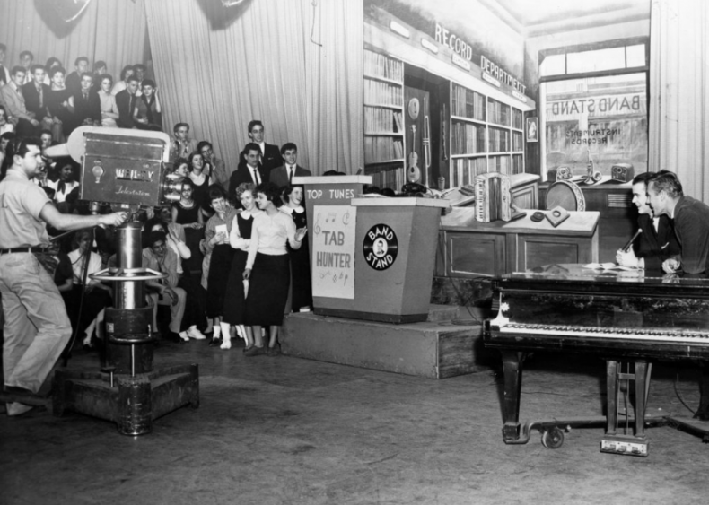 Dick Clark takes over Bandstand