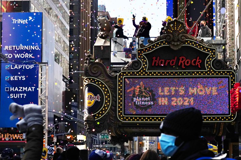 watch live stream new year's eve timessquare