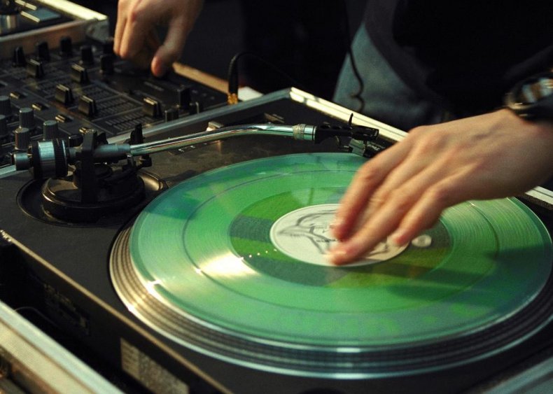 Record scratching Record scratching