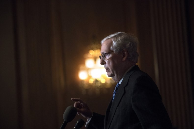 mitch mcconnell introduces new stimulus package legislation