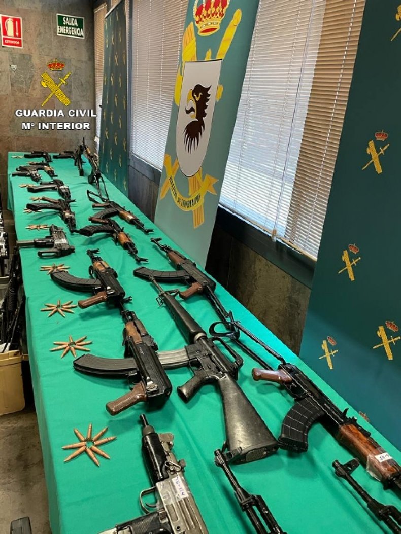 Arms trafficking raid