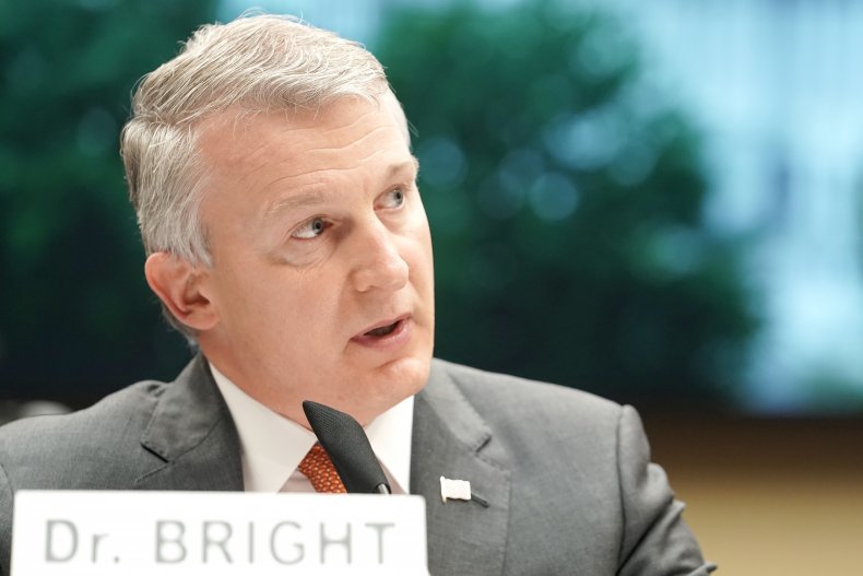 Joe Biden COVID Adviser Dr. Richard Bright