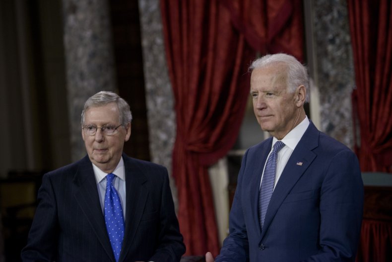biden and mcconnell at mock swearing in2015