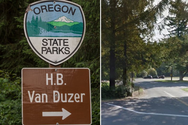 H.B. Van Duzer State Park scenes