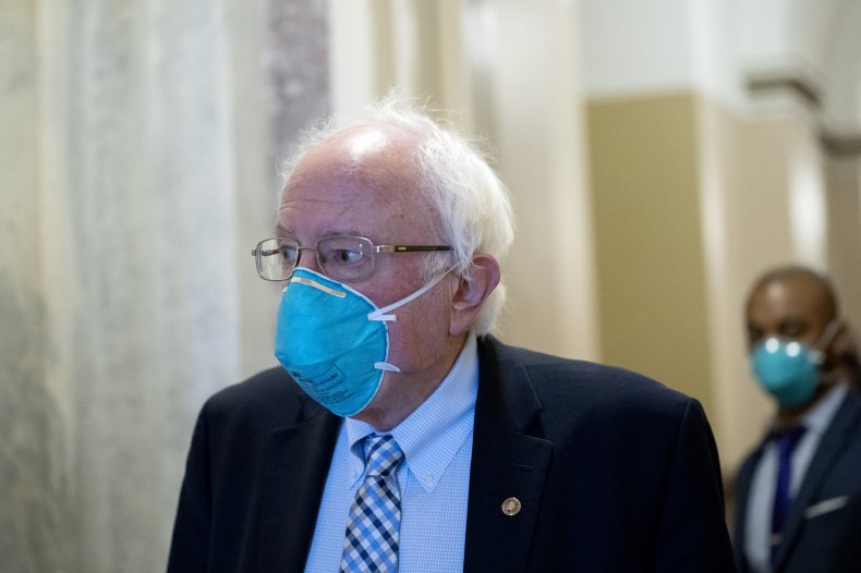 U.S. Sen. Bernie Sanders in U.S, Capitol