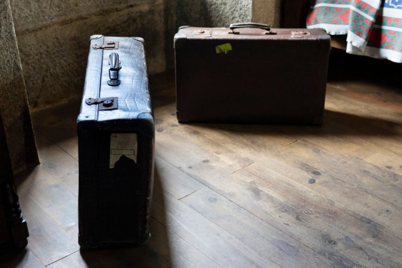 Human remains suitcases