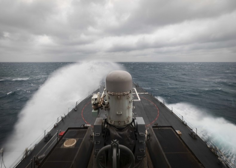 uss, john, mccain, taiwan, strait