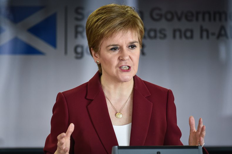 Nicola Sturgeon Scotland European Union Brexit Twitter