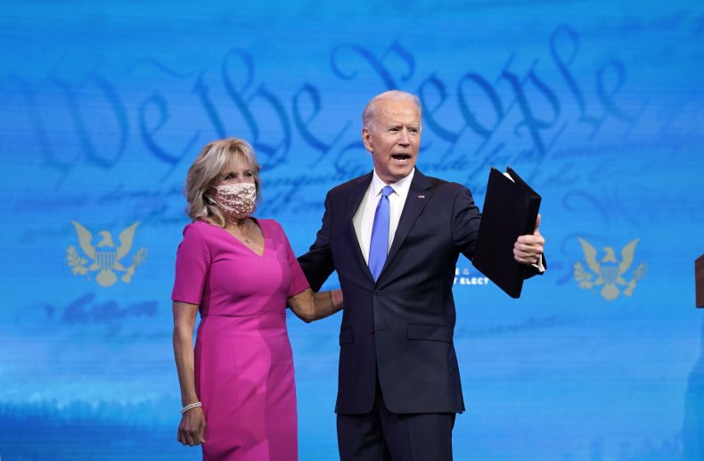 President-elect Joe Biden and Dr. Jill Biden