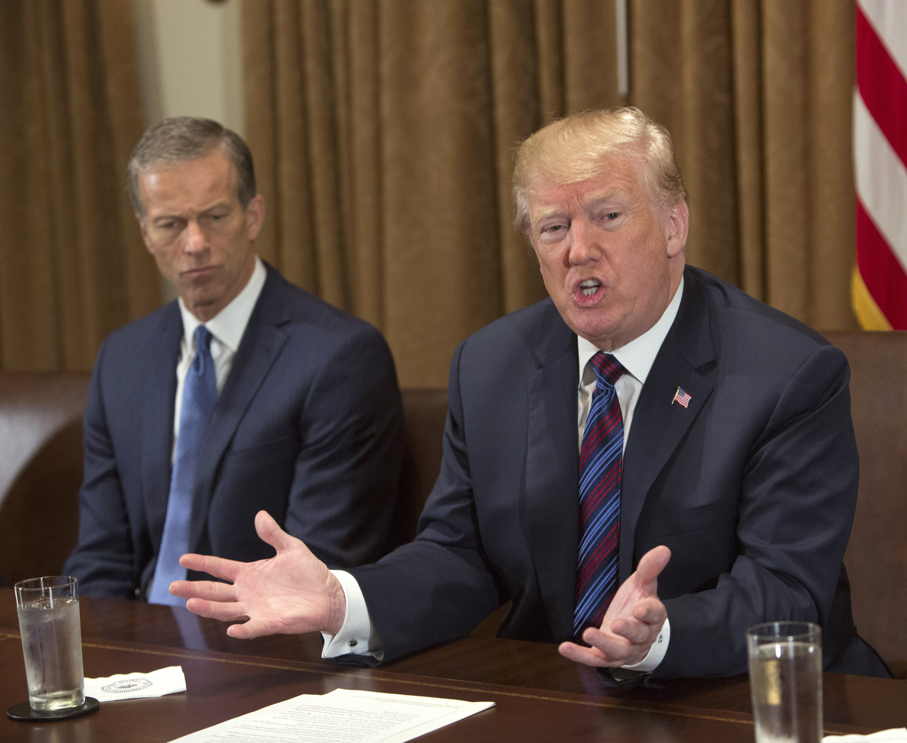 Donald Trump Attacks GOP South Dakota Senator in One of His First Tweets of 2021