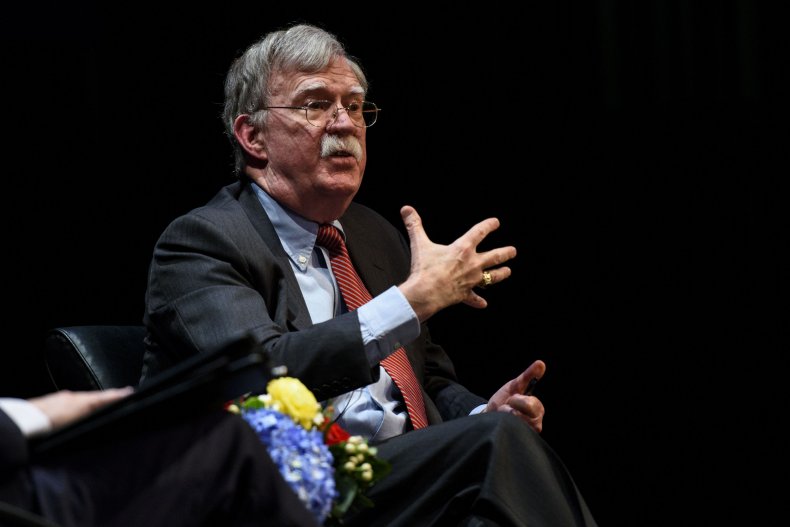 Former National Security Advisor John Bolton