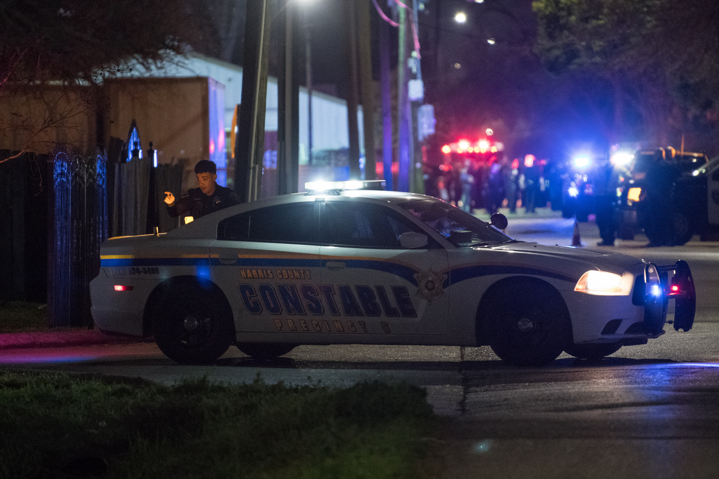 Three Officers Shot, Woman Killed Outside Houston Nightclub