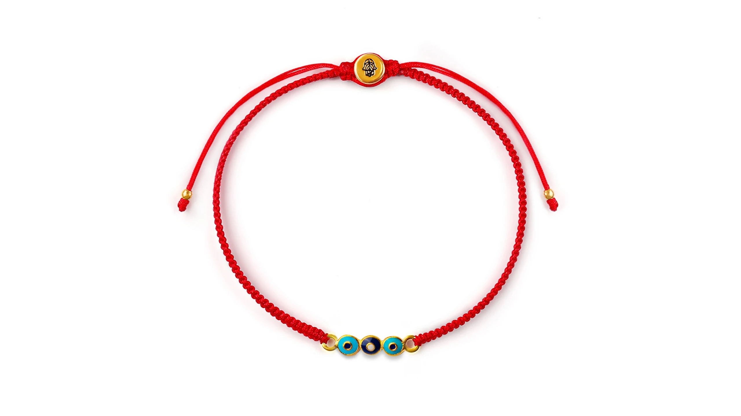 Details about   Lucky Red String Evil Eye Karma Wish Maker Adjustable Bracelet 