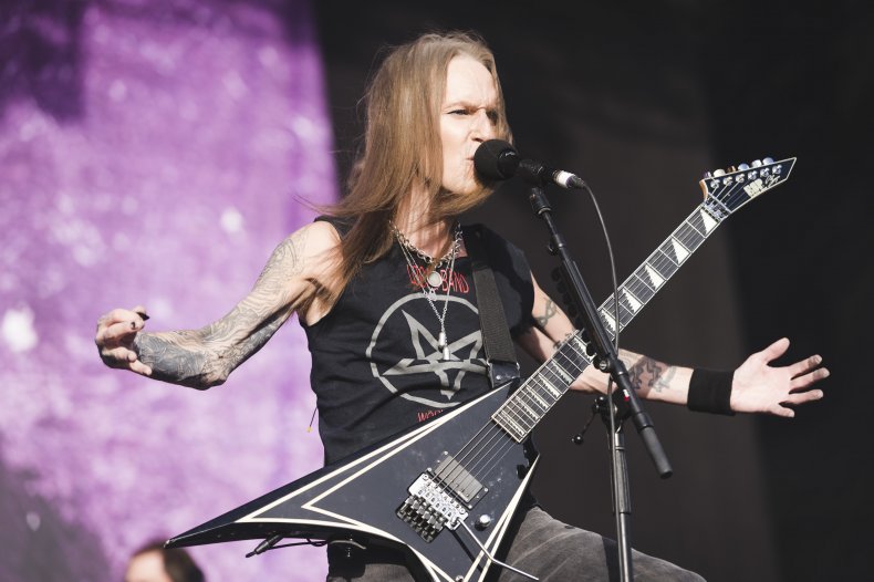 Alexi Laiho at 2019 Download Festival, Spain