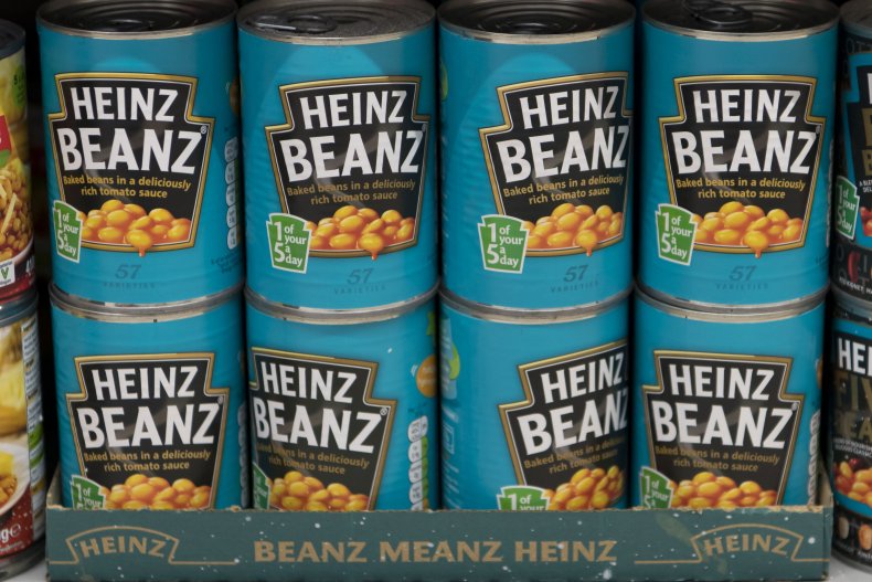 Tins of Baked Beans