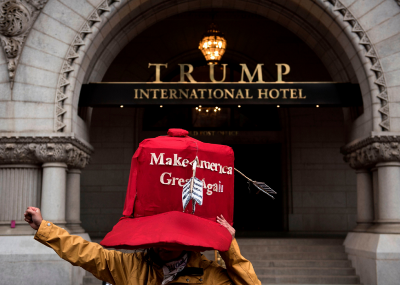 Trump donates salary; money flows to Trump properties