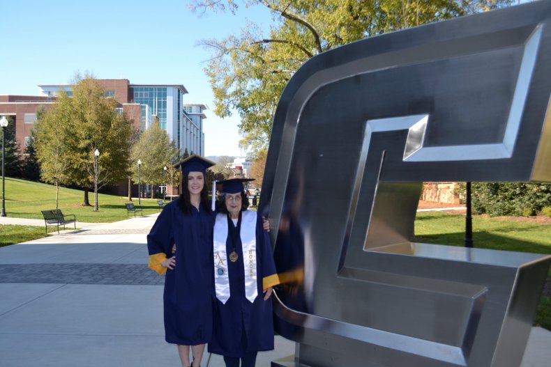 Graduation, studying, mature student