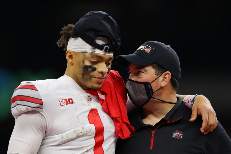 Ohio State QB Justin Fields