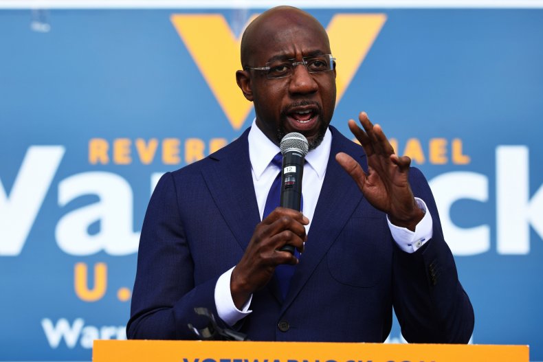Georgia Democratic Senate Candidate Raphael Warnock Campaigns