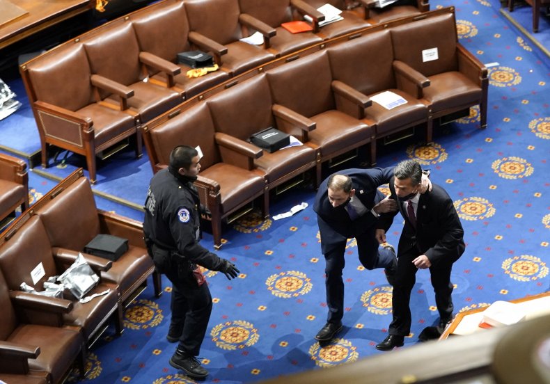 Capitol building breached
