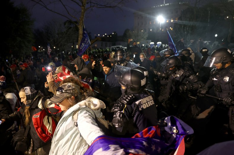 Walter West Texas Republican D.C. riots protest
