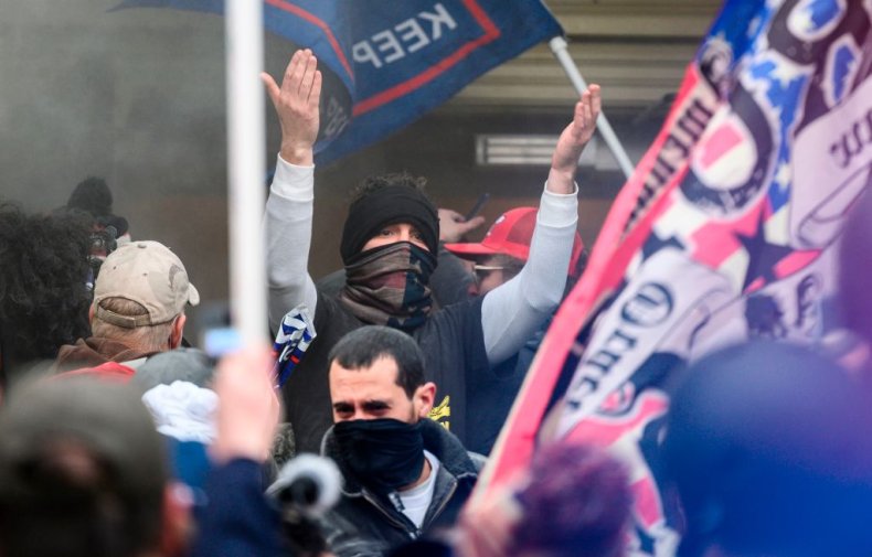 45 Percent of Republican Voters Support Storming of Capitol Building: Poll Pro-trump-protester-capitol-hill