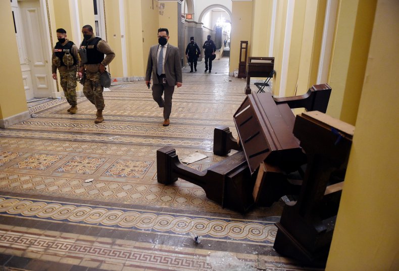 U.S. Capitol building protests January 2020