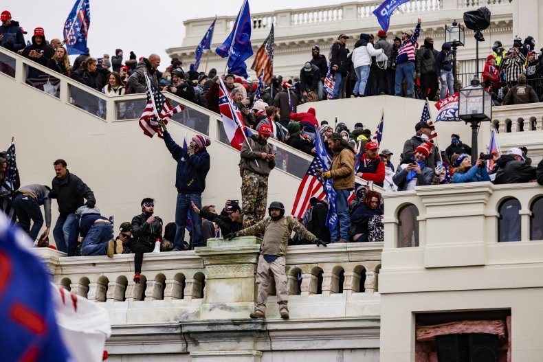 U.S. Capitol on Wednesday, January 6, 2021
