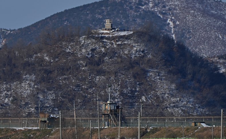 north, south, korea, military, border