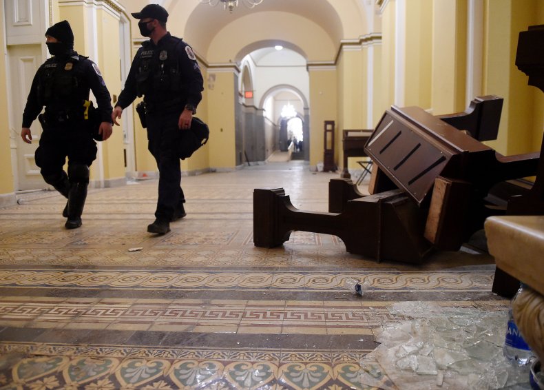 Capitol Police response to riot under review